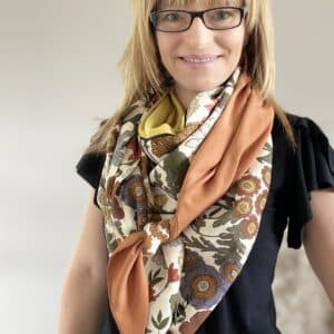 Foulard femme Ellécie