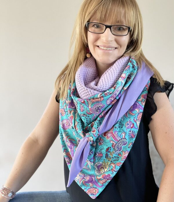 Foulard femme Ellécie