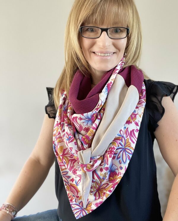 Foulard femme Ellécie
