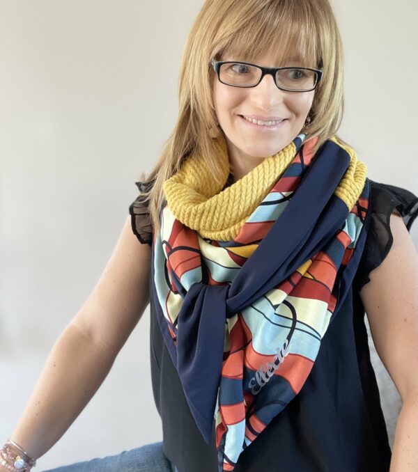 Foulard femme Ellécie