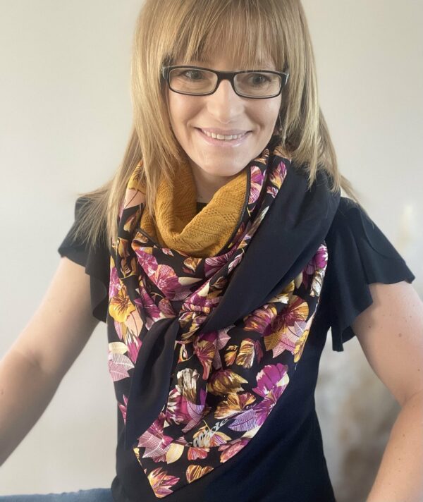 Foulard femme Ellécie