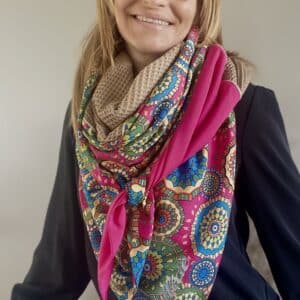 Foulard femme Ellécie