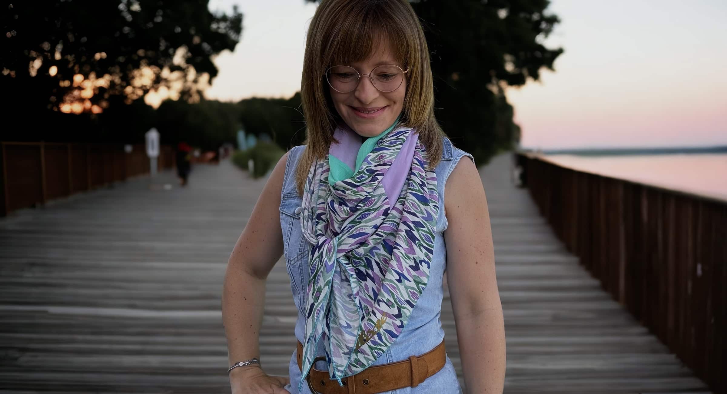 Foulard femme Ellécie
